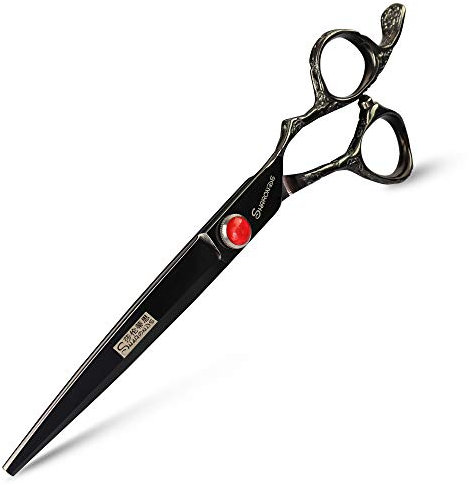 sharonds schwarz Rose Profi Friseur Schere 6 und 7Japan 440 C Friseur Schere
