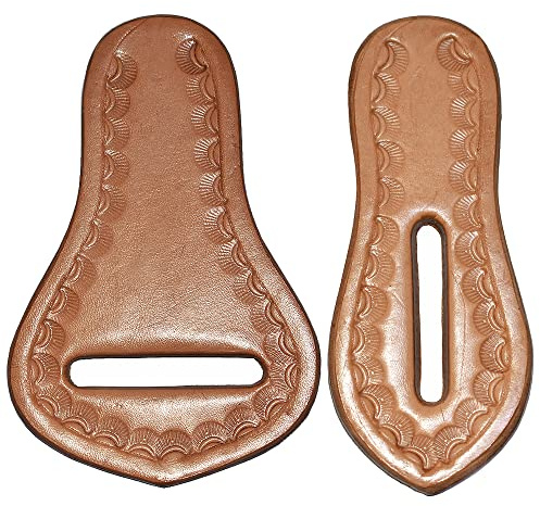 HILASON Western Saddle Repair Leather 1 Latigo Carrier Girth Holder Tan