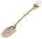 Mya 1Pc Luxury Vintage Palace Intagliato Cucchiaino Da Caffè Lega Di Zinco Tè Cucchiaio Torta Dessert Gelato Crema Cucchiai Caffè Cucchiaino Da Caffè Decorazioni Torte Accessori Foto