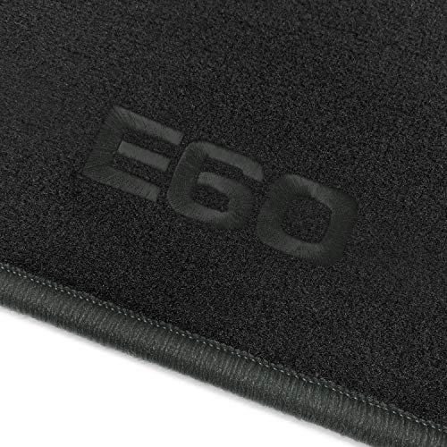 online-fussmatten OFM-Q300_E60-319 Passform Velours-Fußmatten mit Bestickung E60 und Rand in Anthrazit