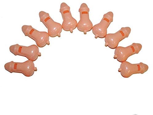 Lot de 3 - Lot de 12 sifflets Zizi 6cm