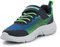 Skechers GO RUN 650 NORVO - Zapatillas, Niños, Azul (Navy & Lime Textile/ Navy Synthetic/ LimeTri), 27 EU
