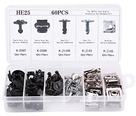 Moteur sous les garnitures de fixation de bouton 5 types 60pcs under engine cover screws+vis fixation cache moteur vis fixation cache moteur vis fixation cache moteur vis fixation cache moteur vis fi