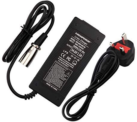 48V Charger Output 54.6V 1.5A for pedego ebike 13S Lithium Batteries Electric Mobility Scooter Convenient Health Care 46.8V XLR-3Pin