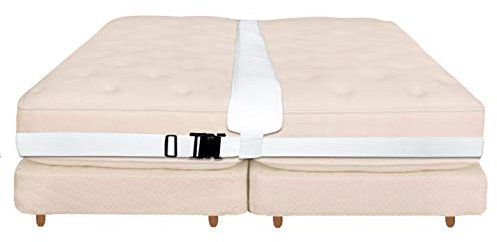 QIEZI Bed Bridge Twin to King Converter Kit, Super Wide Bed Gap Filler, Unique Strap Design Mattress Connector, Adjustable Non-Slip Soft Edge King Twin Bed Connector