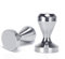 ITALPARTS VIA Crema Kaffee Tamper. Siebträger Tamper. Espresso Tamper 57 Mm Stainless Steel (Tamper 57 Mm) Kaffeemaschine Siebträger Zubehör