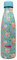 NERTHUS Fih 775 Bouteille Double Paroi Motif Petites Fleurs Vert 500 ML, Acier Inoxydable, sans Bpa, 18/8