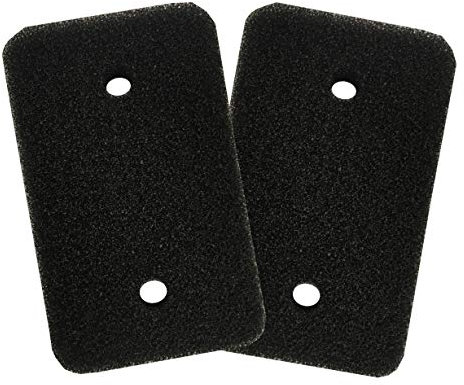Comedes Filter kompatibel mit Miele Trocknern | einsetzbar statt 7070070 Miele Filter | Schaumfilter Sockelfilter Nachmotorfilter Ausblasfilter Wärmetauscher (2 Stück)