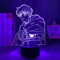 Anime Angriff auf Titan 3D Illusion Licht Home Raumdekor Light Captain Levi Ackerman Figur LED Nachtlicht Kind Geburtstagsgeschenk-7 Farben Keine Fernbedienung_Q2.