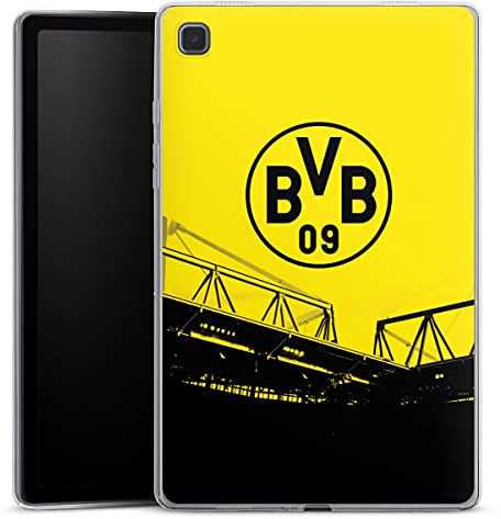 DeinDesign Silikon Hülle kompatibel mit Samsung Galaxy Tab A7 10.4 (2020) Case Tablet Hülle Borussia Dortmund BVB Fanartikel