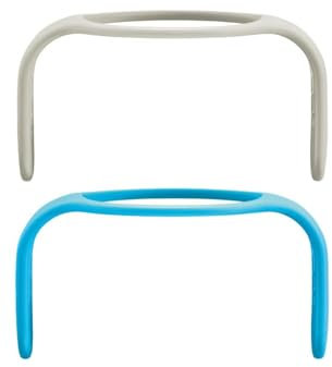 MAM Hold my Bottle Day & Night, avec poignées qui s'illuminent dans l'obscurité. compatibles avec MAM* Trainer, antidérapantes et ergonomiques Pour bébé 0+ mois, bleu et neutre