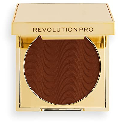 Revolution Pro, CC Perfecting, Gepresster Puder, Sattes Dunkel, 5g
