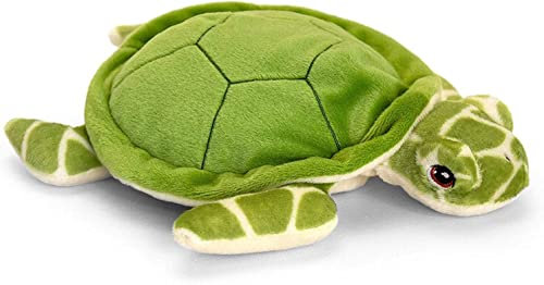 Deluxe Paws Ökologisches Spielzeug aus 100% recyceltem Plüsch (Schildkröte)