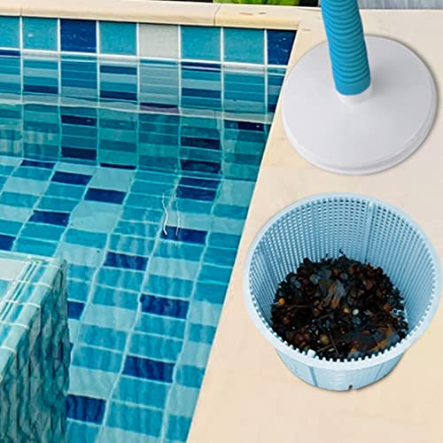 Saugplatte für Skimmer Saugplatte für Einbauskimmer, Pool Skimmerplatte Skimmer, Bodensauger Anschlussplatte mit geradem Anschlussstück 32-38mm, Filter Ersatzteile & Zubehör für Pools
