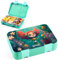 Jarlson® Brotdose Kinder mit Fächern - TONI Lunchbox - Bento Box auslaufsicher – Jausenbox für Kindergarten und Schule - Mädchen und Jungen | Vesperbox | Snackbox (Meerjungfrau)