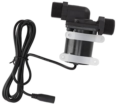 TOPINCN Booster Pump, G1/2 Male Thread Sprinkler Booster Pump Water Transfer Draining Irrigation DC Pressure Pump for Pool Garden Pond