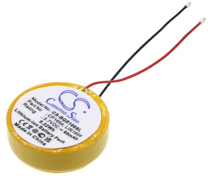 TECHTEK Battery 60mAh compatible with [Bose] soundsport pulse, SoundSport Wireless replaces CP1654, LIR1654 FBA