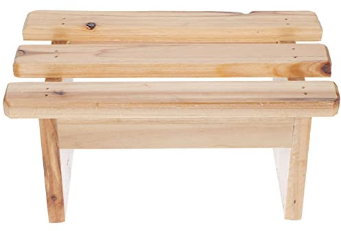 Banc De Spa Tabouret Repose-Pieds En Bois Tabouret De Rasage Pour Salle De Bain Salon Chambre Sauna Fournitures Repose-Pieds - Kaki