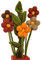 your castle Blumenstrauß aus 5 handgearbeiteten Filzblumen & 1 AST, fairer Handel, nachhaltige Deko aus Filz, realistische Kunstblumen, Textilblumen, Filzset Blumen, Stoffblumen, Filzblüten, Tessa