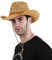 Adults Kids Cowboy Hat Wide Brim Straw Hat Sun Hat Shapeable Summer Sun Protection Hat Western Cowgirl Hats Panama Hat Anti UV Travel Beach Hat Foldable Bush Hat With Chin Strap For Men Women Boy Girl