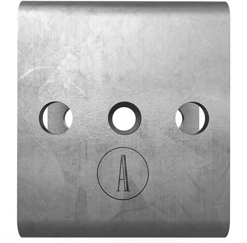 ANDUSTRIAL - Beam Channel Trolleys Schienenaufhänger/Verbindungsstück Halterung für alle 41 mm breiten Strebenkanäle – Designbelastung: 1134 kg – verzinkter elektroverzinkter Stahl – 1 Stück