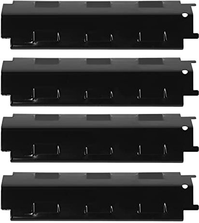 4Pz Piastre Riscaldanti per Griglia, Diffusore di Calore a Tenda Proteggi bruciatore Barbecue, Copri Bruciatore per Scudo Termico, per 463230710, 463320109, 463320110, 463440109, 463470109, 463631410