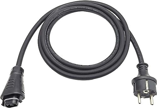 Solarsys® - 7m Cordon d'alimentation AC avec Connecteur de Terrain HMS et Prise Schuko Mâle, pour Micro-onduleur Série HMS, 7 Mètres