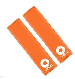 MOBYAT Auto-Sicherheitsgurtpolster-Abdeckung, für SMART #1#3, Sicherheitsgurt-Schulterpolster, Multifunktionale Gurtpolster, Autozubehör,orange
