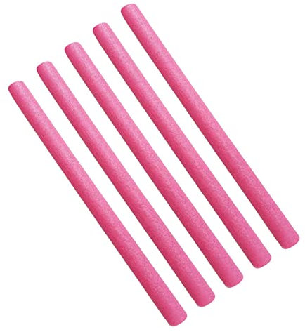 rockible Premium Schaumstoffpolster für Trampolinstangen, 90 cm, Lila, 5 Rosa