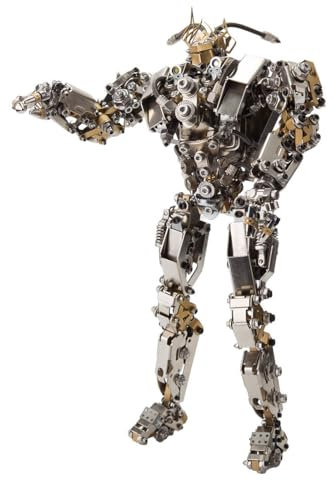 BLOKZ 3D Metall Puzzles Kit für Erwachsene, Mechanische Protoss Mecha Modell Kits mit Werkzeug zu Bauen, Steampunk Tier Modell Puzzle Set, Kreative Gebäude Spielzeug Desktop Decor (1020+PCS)