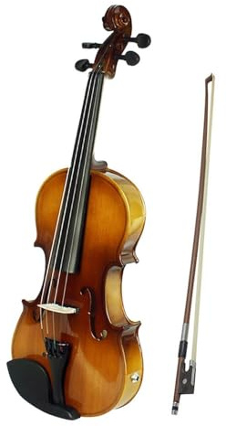 4/4 Vollformat-Akustik-Elektro-Geigen-Geigen-Set, Massivholz-Fichten-Frontplatte Mit Holz-Geigen-Zubehör