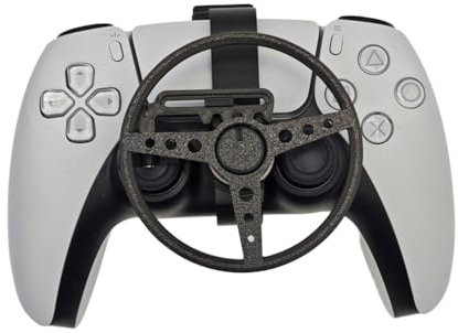 LiLiTok Mini-Lenkrad für PS5 /PS5 slim/PS Pro Game Controller Mini-Lenkrad Ersatz Zubehör für Playstation 5 und Playstation 5 Slim Rennspiele