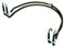 KGA Supplies 1700W Half Moon Oven Element Compatible With Neff B1721N0GB/01, B4562N0GB/02, U1721N2GB/01, U1722N0GB/10