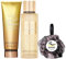 Body Shimmer Bundle set including Shore is Swell Shower Body Puff Bundled with Victoria Secret Coconut Passion Shimmer Fragrance Mist, Shimmer Fragrance Lotion