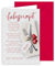 KE - Kreative Hochzeitskarte, Geschenk zur Hochzeit, Vermähling, Format B6, inkl. Umschlag, Druckmotiv, Motiv: Liebesrezept, Besteck, Herzen