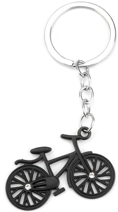OBEISN Fahrrad-Schlüsselanhänger, Modischer Fahrrad-Schlüsselanhänger, Kleines Geschenk Für Frauen, Freunde, Anhänger Für Taschen, Elegante Geburtstagsgeschenke Für Frauen