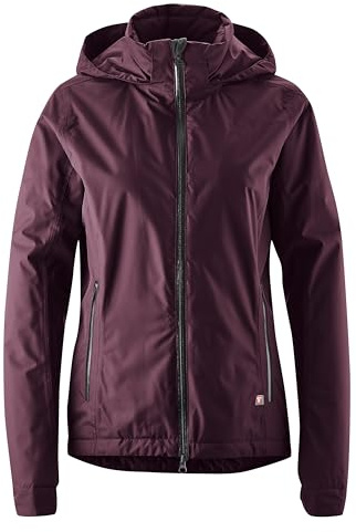 Gonso Save Jacket Therm W, Damen Fahrradjacke, Wasserdichte Regenjacke | Wasserdicht bis 10.000 mm, Winddicht, G-Tex, Warme Primaloft Silver Insulation, Perfekt für den Winter