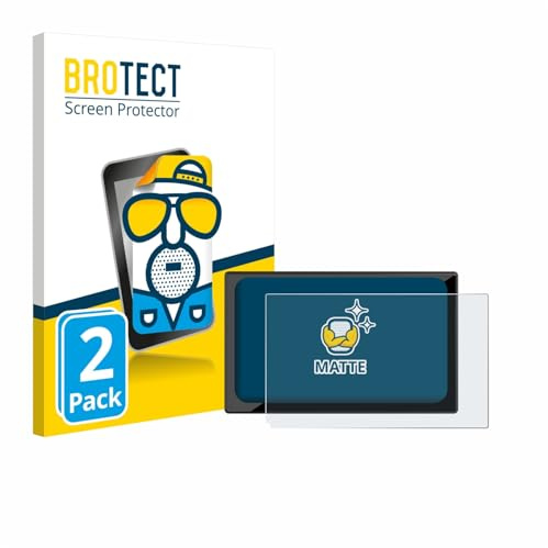 BROTECT Entspiegelungs-Schutzfolie für Carpuride V9 9 (2 Stück) Matte Displayschutz-Folie, Anti-Reflex, Anti-Fingerprint