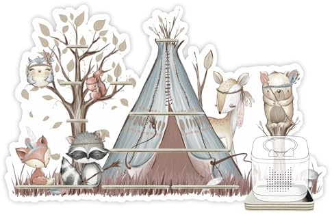 Farbklecks-Collection Tonie Regal Tierische Freunde, Standard Set