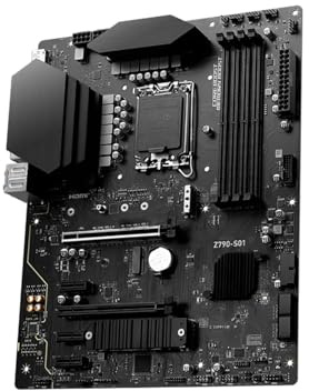 Motherboard Scheda madre Fit For MSI Z790-S01 supporta i9-14900KF i7-13700 i5-12400F 13600 i3-12100 CPU DDR5 6600MHz LGA 1700 NVME M.2 PCIe 4.0