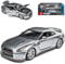 Bburago Nissan Skyline GT-R R35 Coupe Silber Ab 2008 18-12079 1/18 Modell Auto