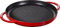 STAUB rund 30 cm Grillpfanne, Gußeisen, Kirschrot