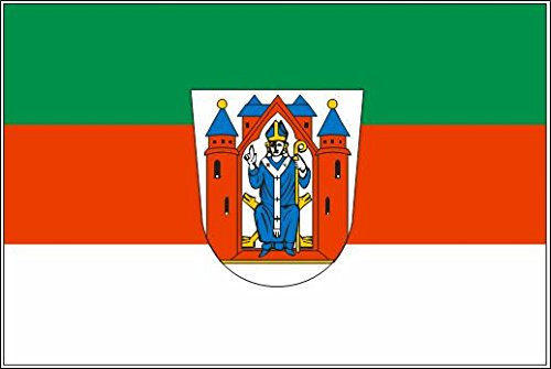 U24 Aufkleber Aschaffenburg Flagge Fahne 30 x 20 cm Autoaufkleber Sticker