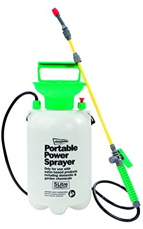 Streetwize - Pressure Sprayer, 5L Portable Pump Action Cleaner