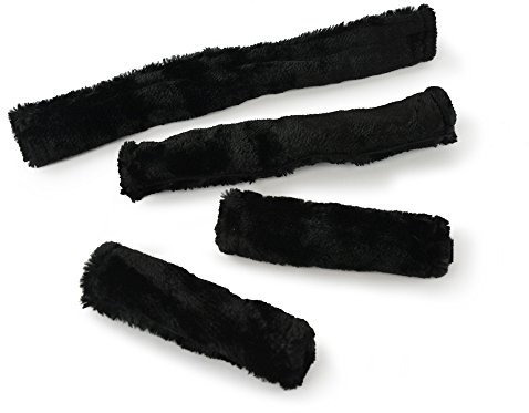 EKKIA Synthetisches Halfter-Schutzset, Farbe:schwarz