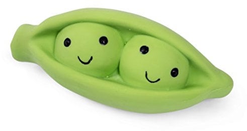 Petface Latex Pea Pod Soft Chew Dog Toy, Small