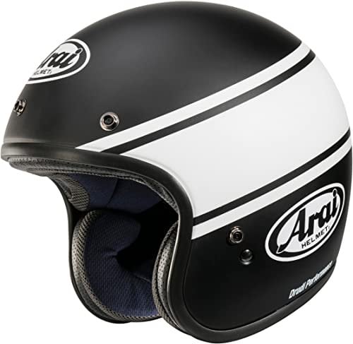 Arai Freeway Classic Bandage Jethelm Schwarz/Weiß XS (53/54)