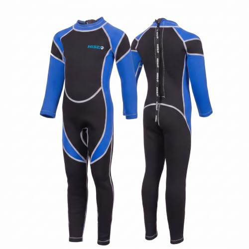 SANANG Combinaison de Plongée pour Enfants en Néoprène de 2,5 mm, Modèle Une Pièce, pour Le Snorkeling et la Plongée