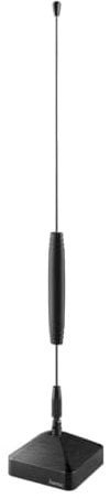 DVB-T/DVB-T2-Stabantenne, Performance 25, aktiv, Schwarz
