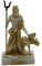 Hades Pluto Griechischer Gott der Unterwelt & Cerberus Figur Statue Skulptur 13cm